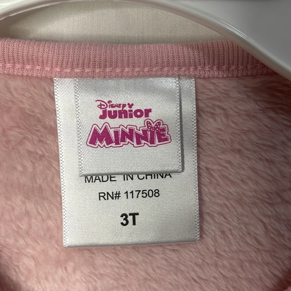 Disney Little Girls Minnie Woobie Sweatshirt - Picture 4 of 7
